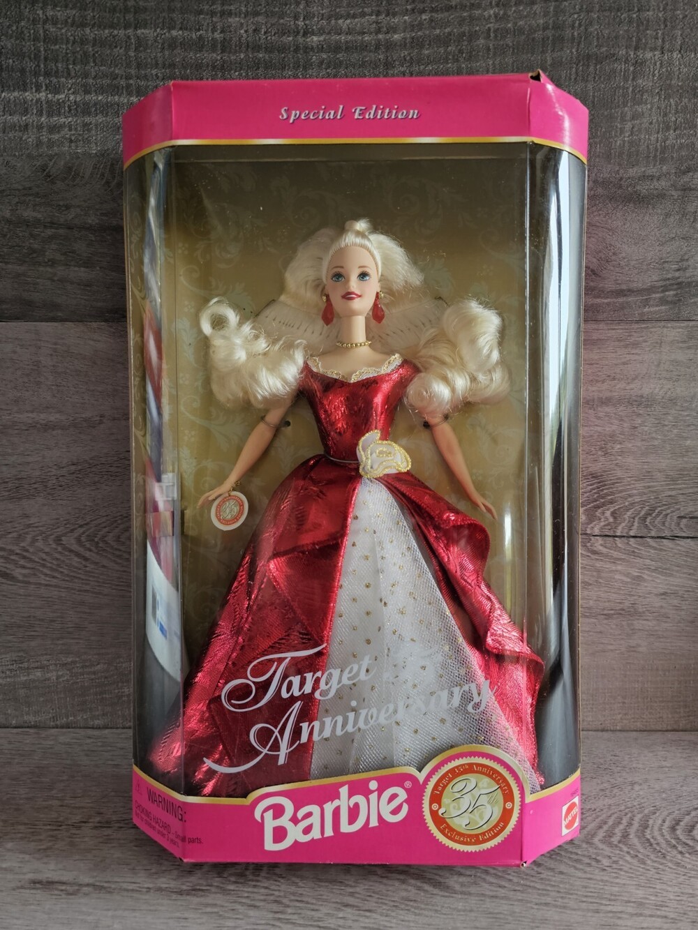 1997 Target 35th Anniversary Barbie Doll Special Edition Exclusive #16485 NEW